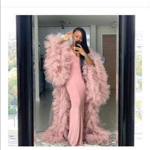 Oyemwen Tulle Robe for boudoir / maternity / wedding